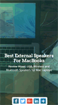 Mobile Screenshot of macbook-speakers.com